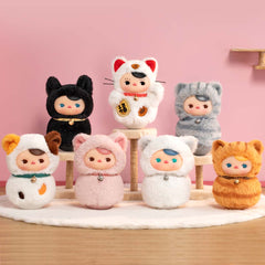 PUCKY Roly-Poly Kitty Series-Vinyl Plush Blind Box