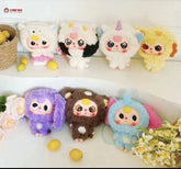 Baby Three-Big Head Baby Zipper Bag Blind Box