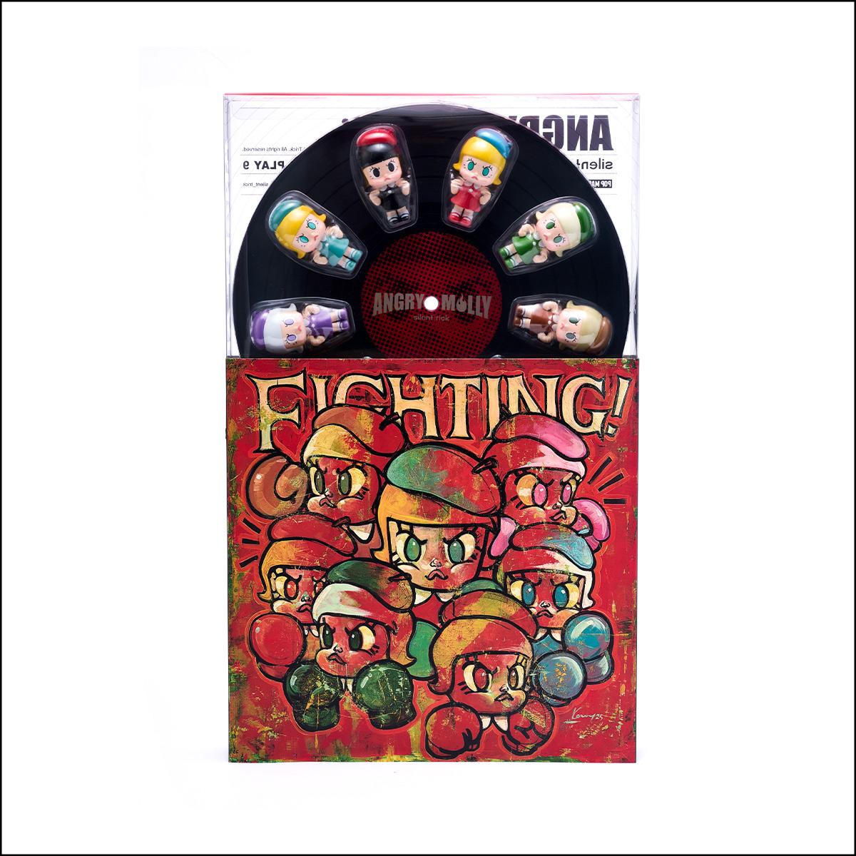 POP MART Angry Molly Mini Figure Set - Long Play 9