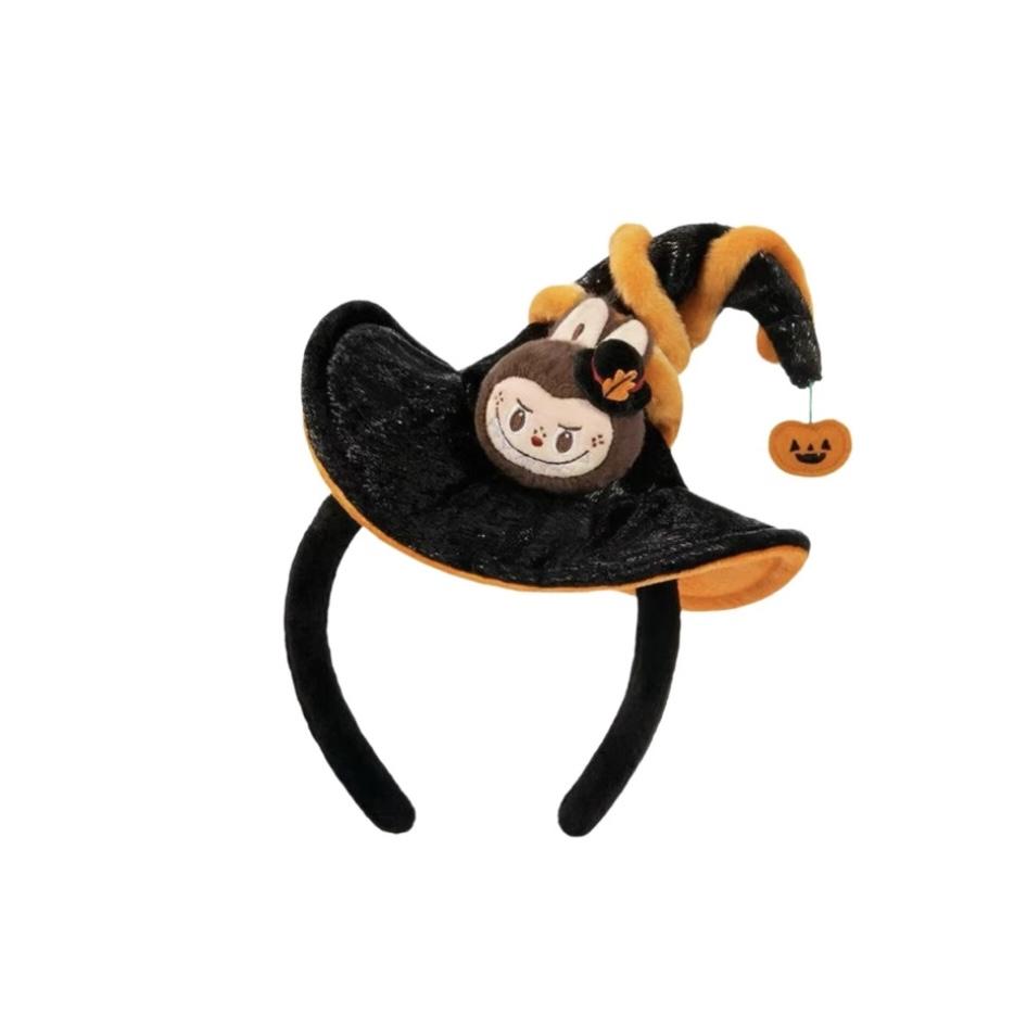 Labubu hairband Mokoko Luminous pumpkin pendant Happy Halloween party series-preorder