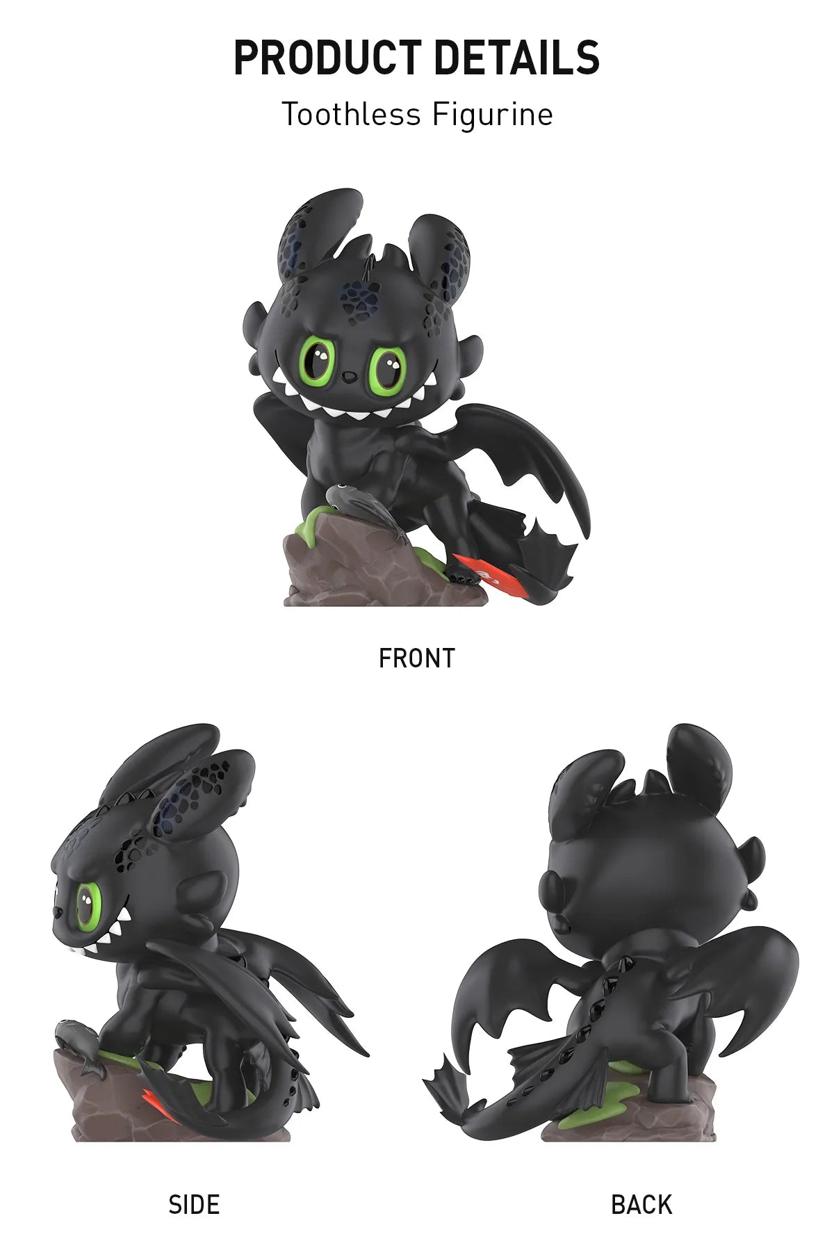 THE MONSTERS How to Train Your Dragon Figurine