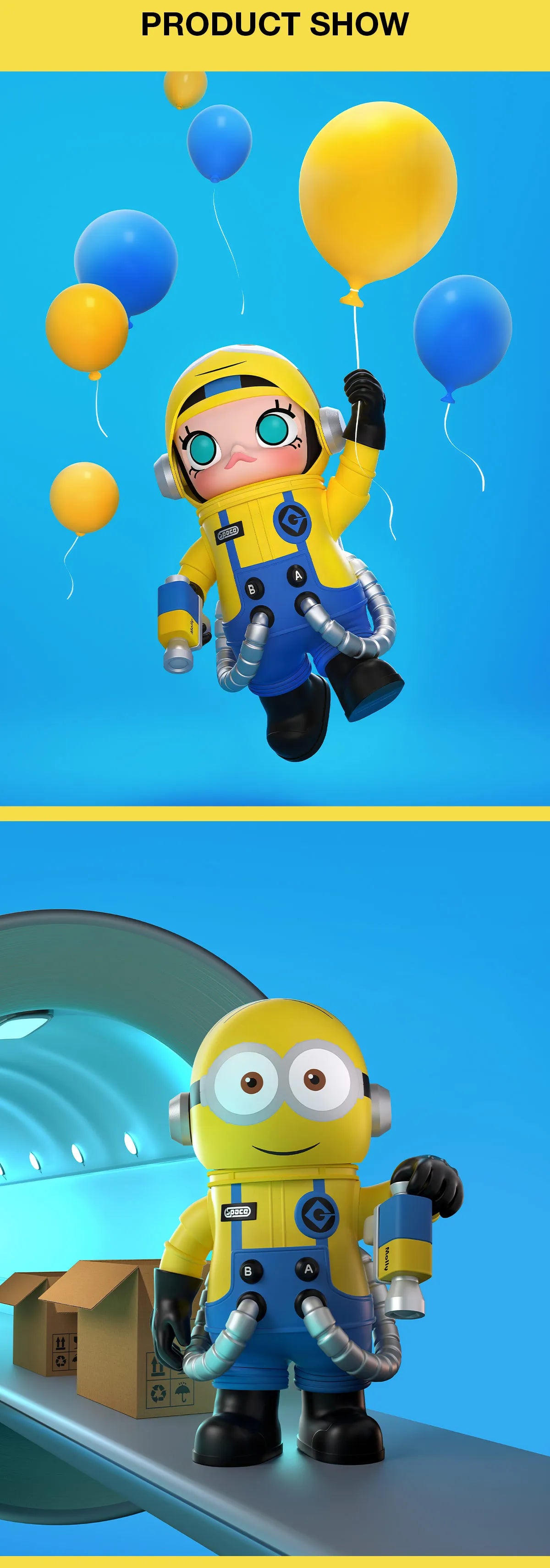 MEGA SPACE MOLLY 400% Minions