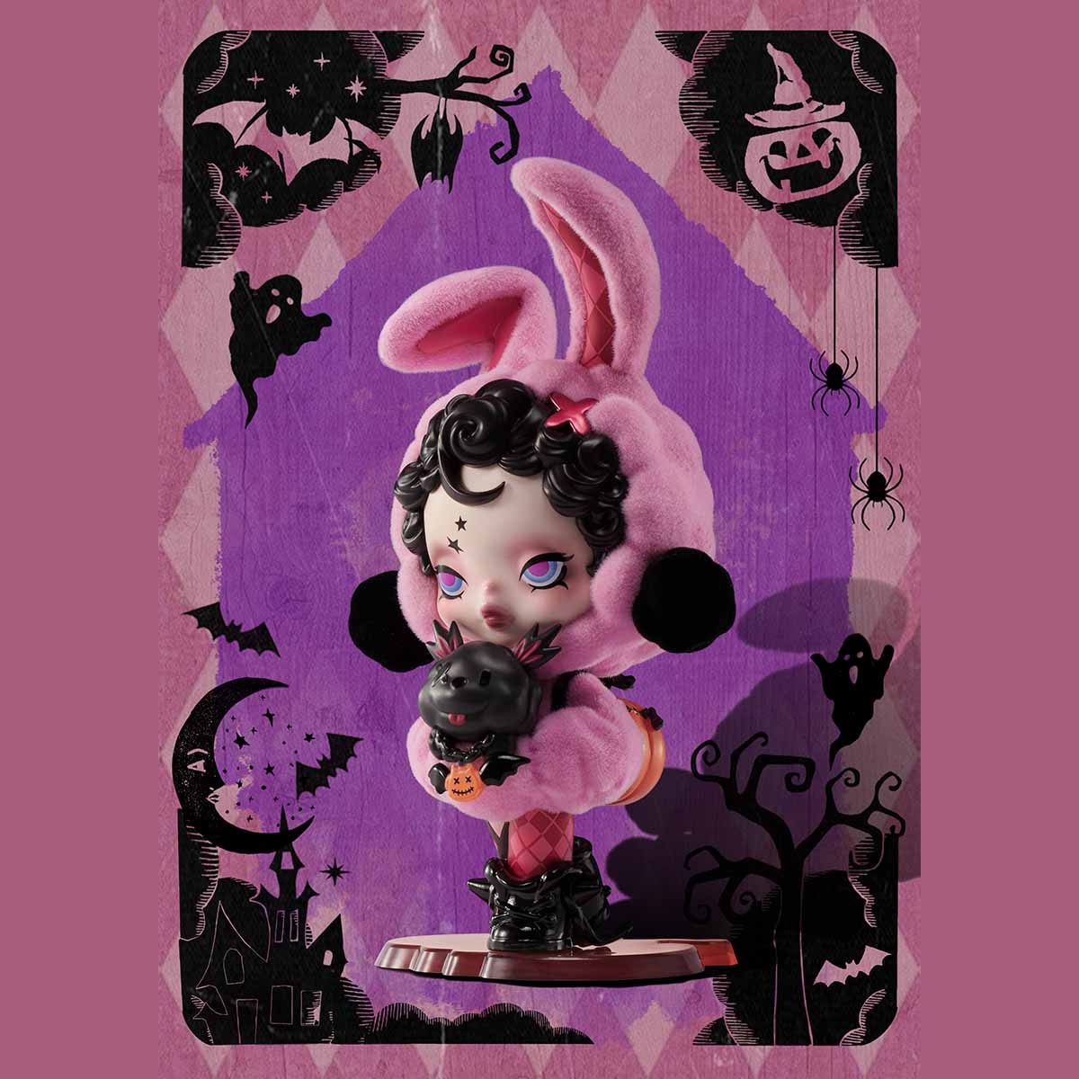 SKULLPANDA Bunny or Doggy Figure-prorder