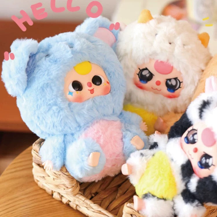 Baby Three Twelve Chinese Zodiac plush blind box