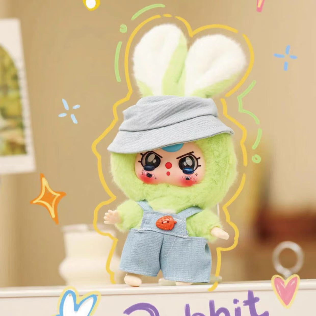 Baby Three Macaron Cute Bunny blind box