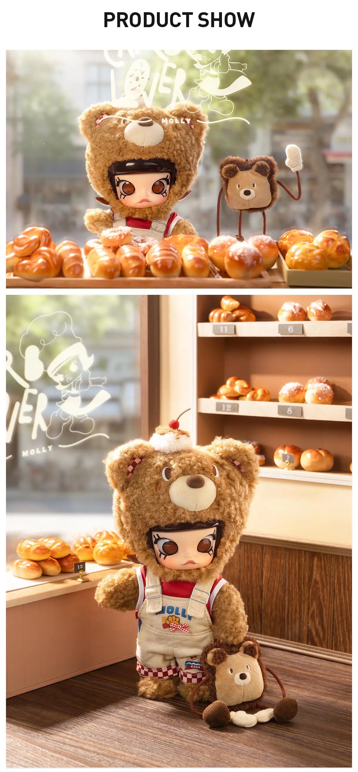 MOLLY Bear Bread 1/8 Action Figure-preorder