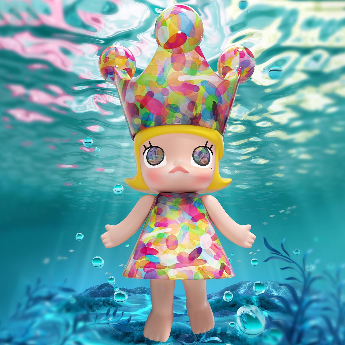 MEGA ROYAL MOLLY 400% Huang Yuxing Bubbles