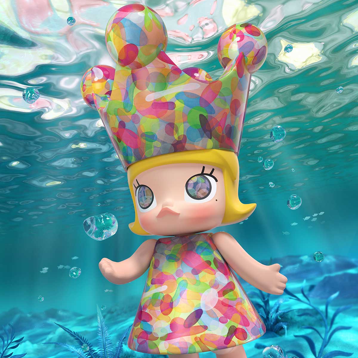 MEGA ROYAL MOLLY 400% Huang Yuxing Bubbles