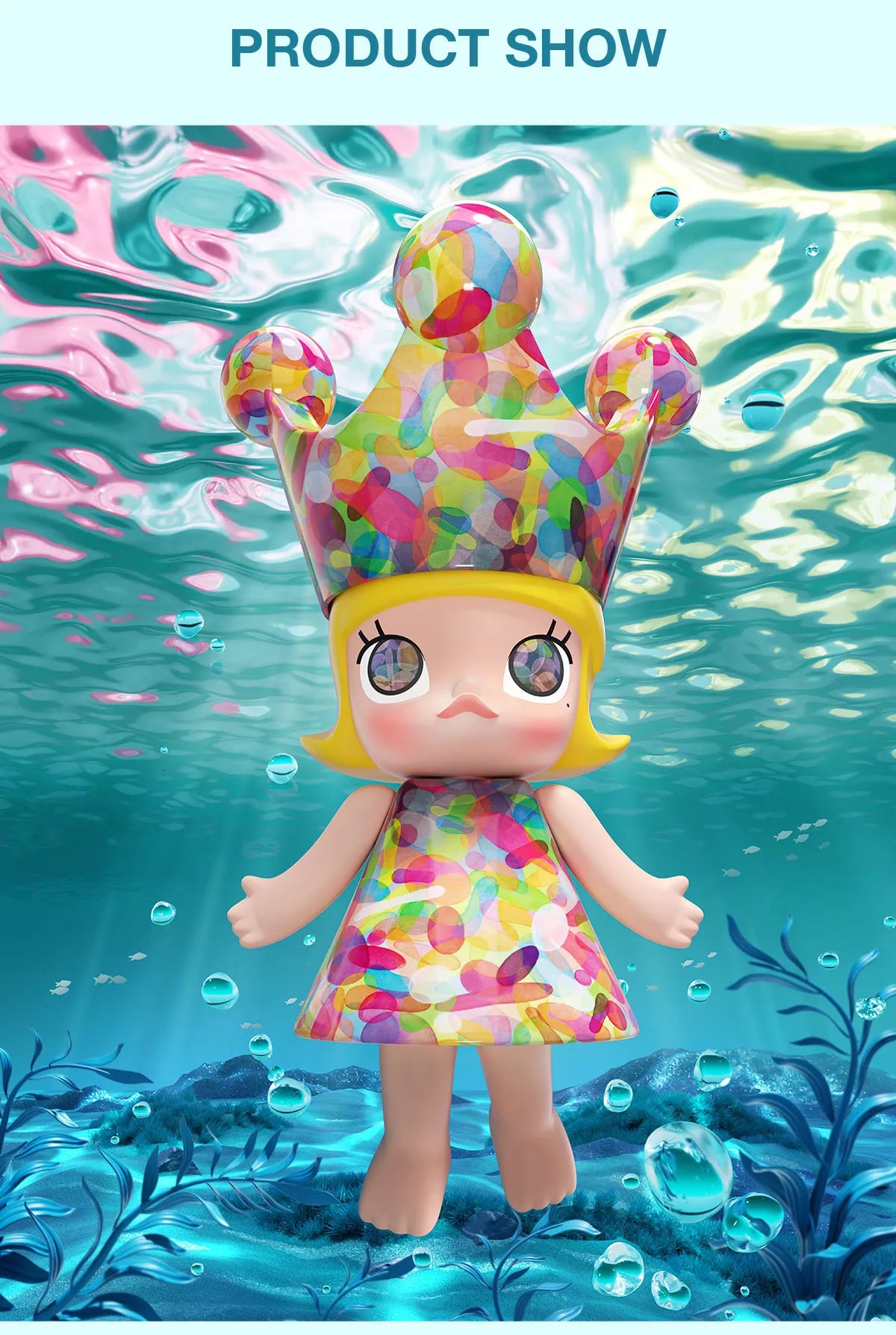 MEGA ROYAL MOLLY 400% Huang Yuxing Bubbles