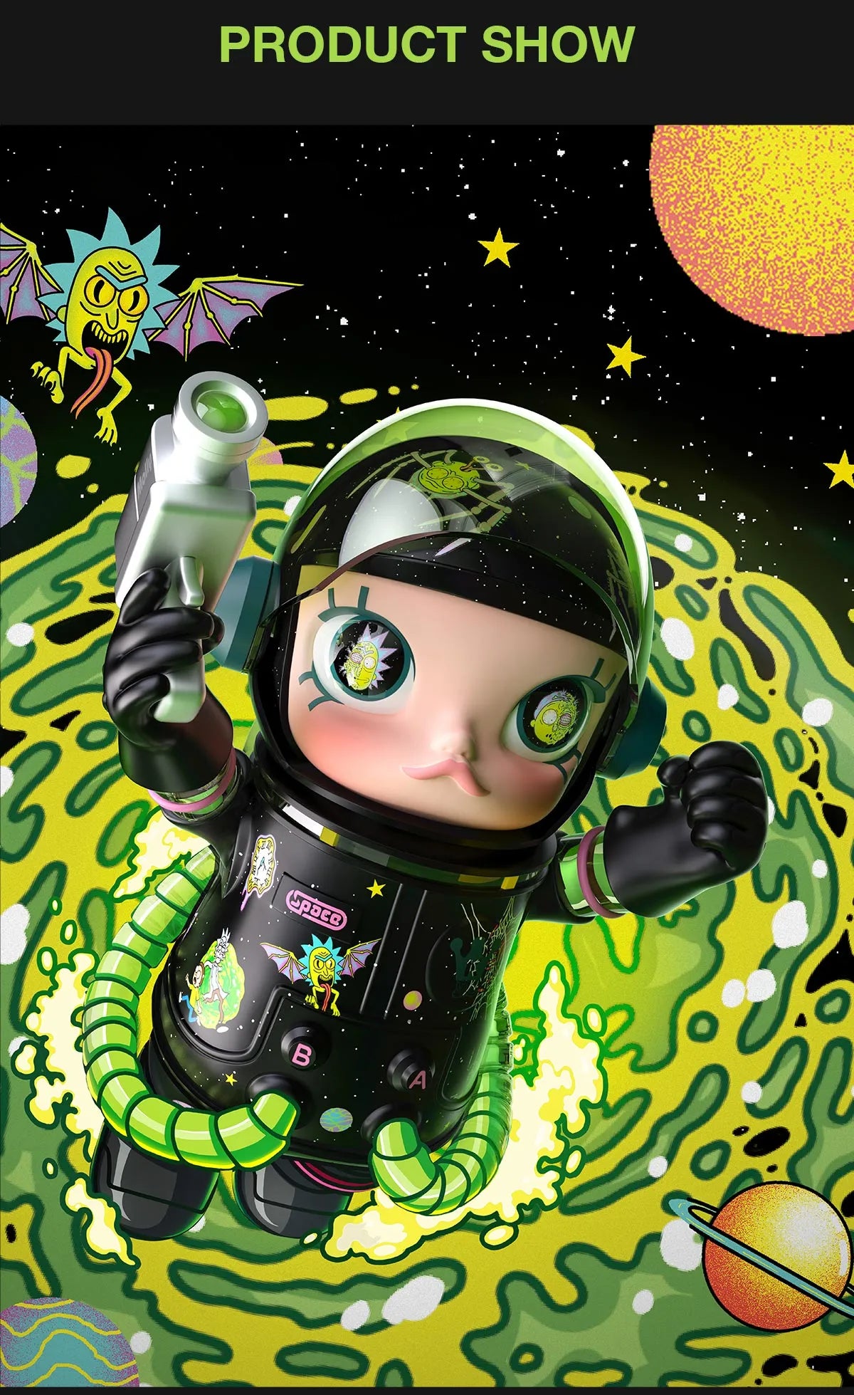 MEGA SPACE MOLLY 400% Rick and Morty-preorder