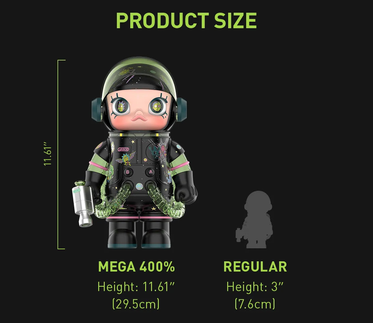 MEGA SPACE MOLLY 400% Rick and Morty-preorder