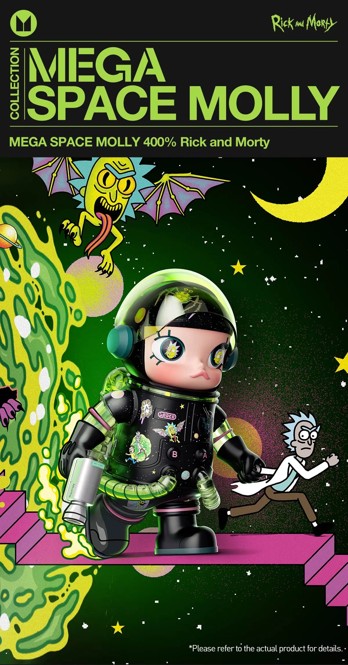 MEGA SPACE MOLLY 400% Rick and Morty-preorder