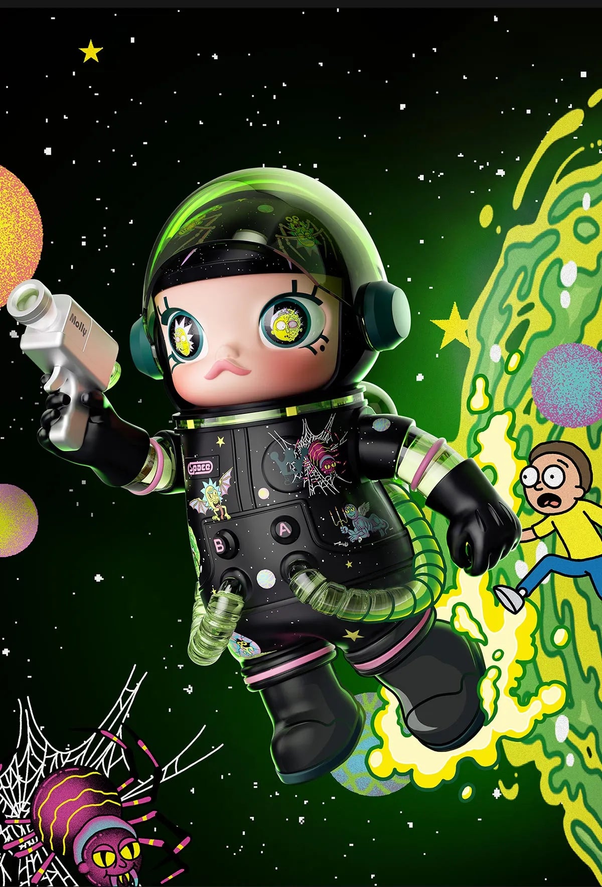 MEGA SPACE MOLLY 400% Rick and Morty-preorder