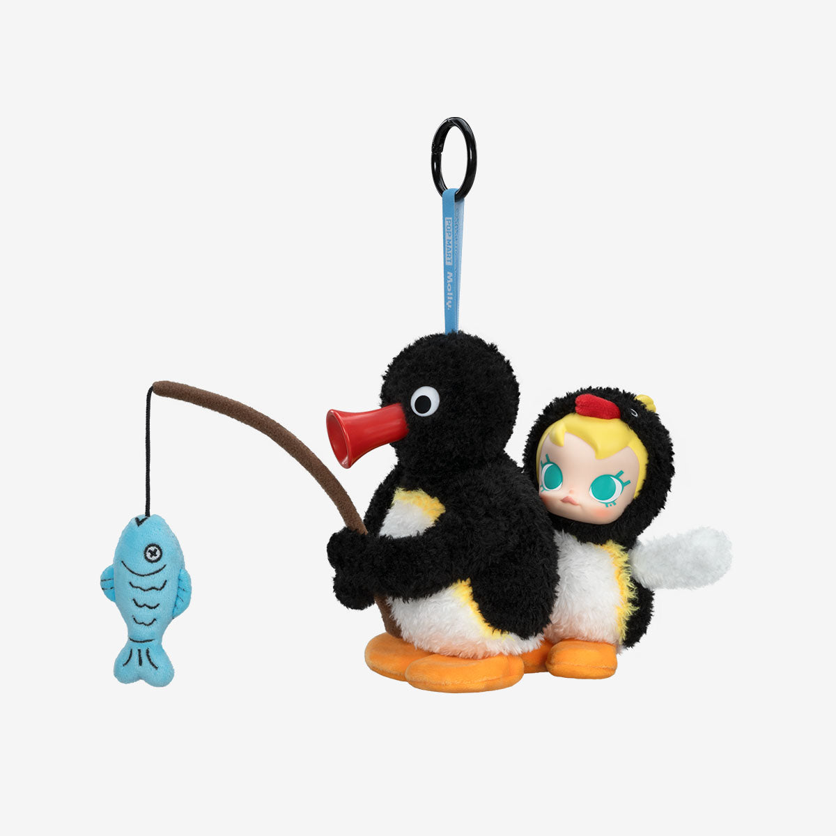 Baby Molly × Pingu Happy Fishing Series-Vinyl Plush Pendant Blind Box-preorder