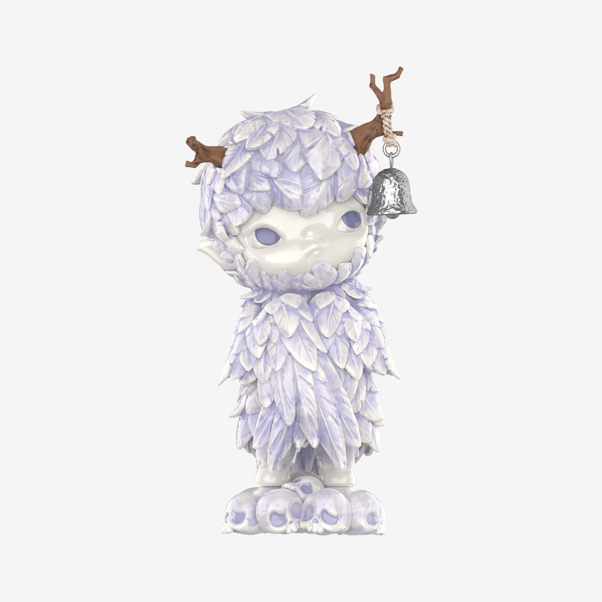 Hirono Ceramic Feather Figurine