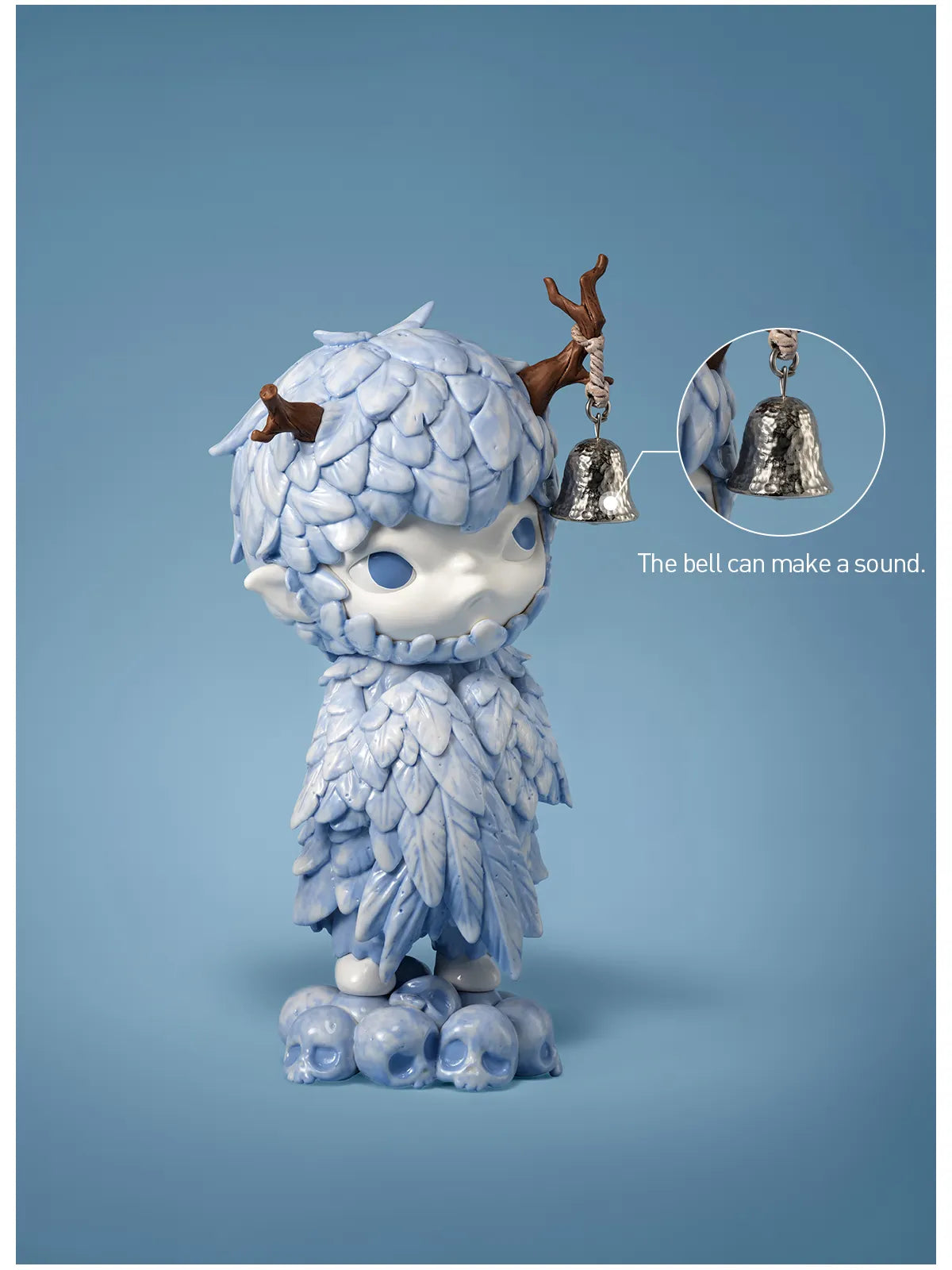 Hirono Ceramic Feather Figurine