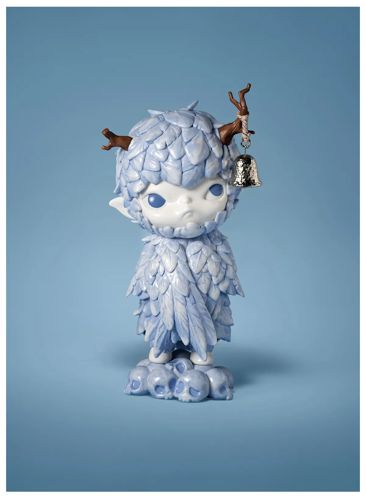 Hirono Ceramic Feather Figurine