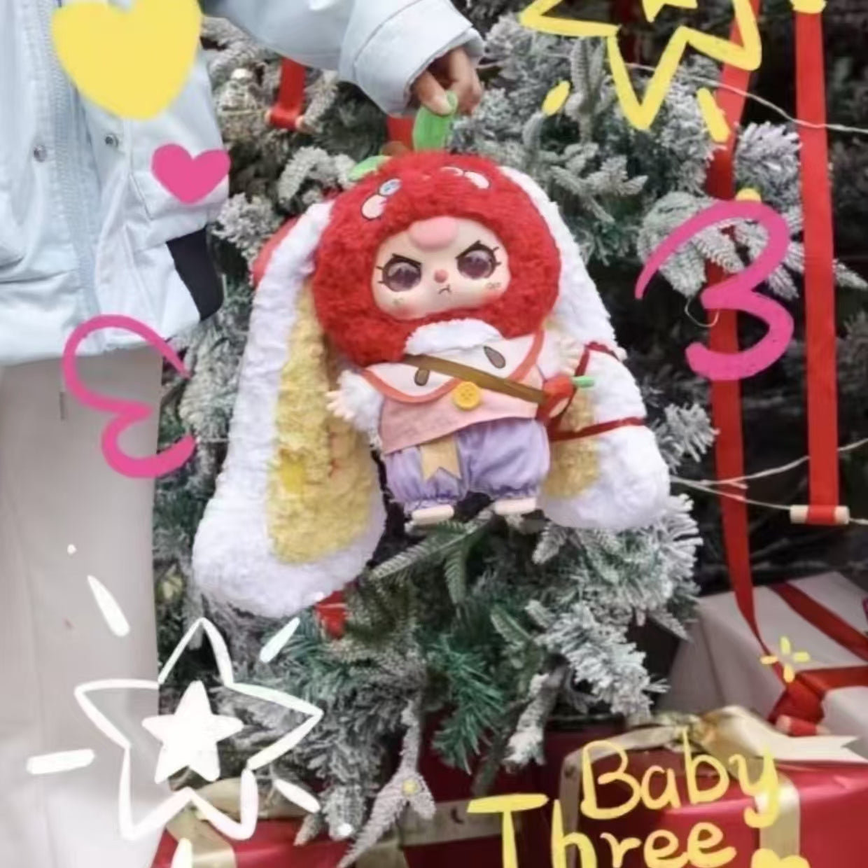 Baby Three Christmas 400% Plush