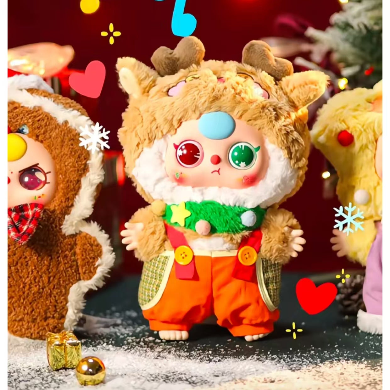 Baby Three Christmas 400% Plush