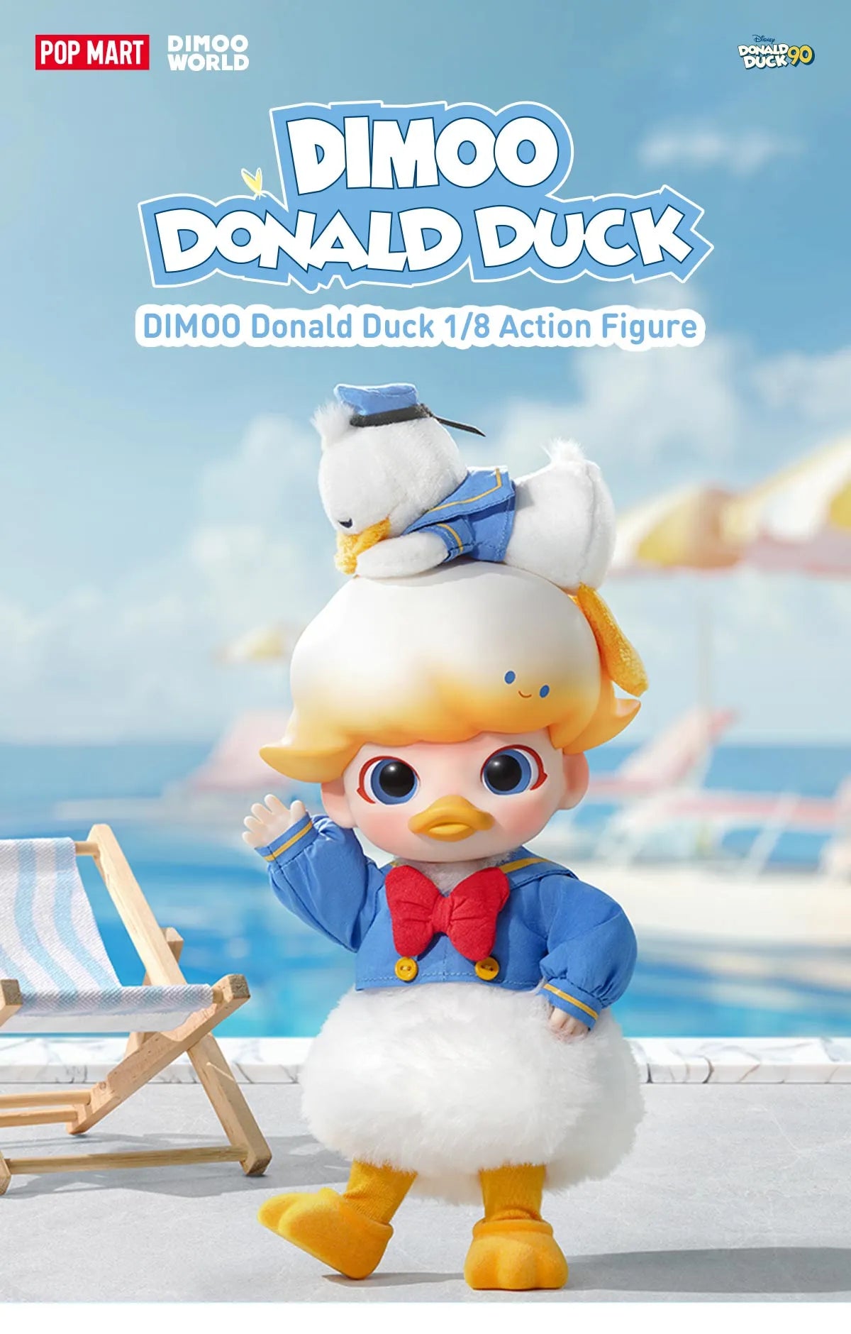 DIMOO Donald Duck 1/8 Action Figure