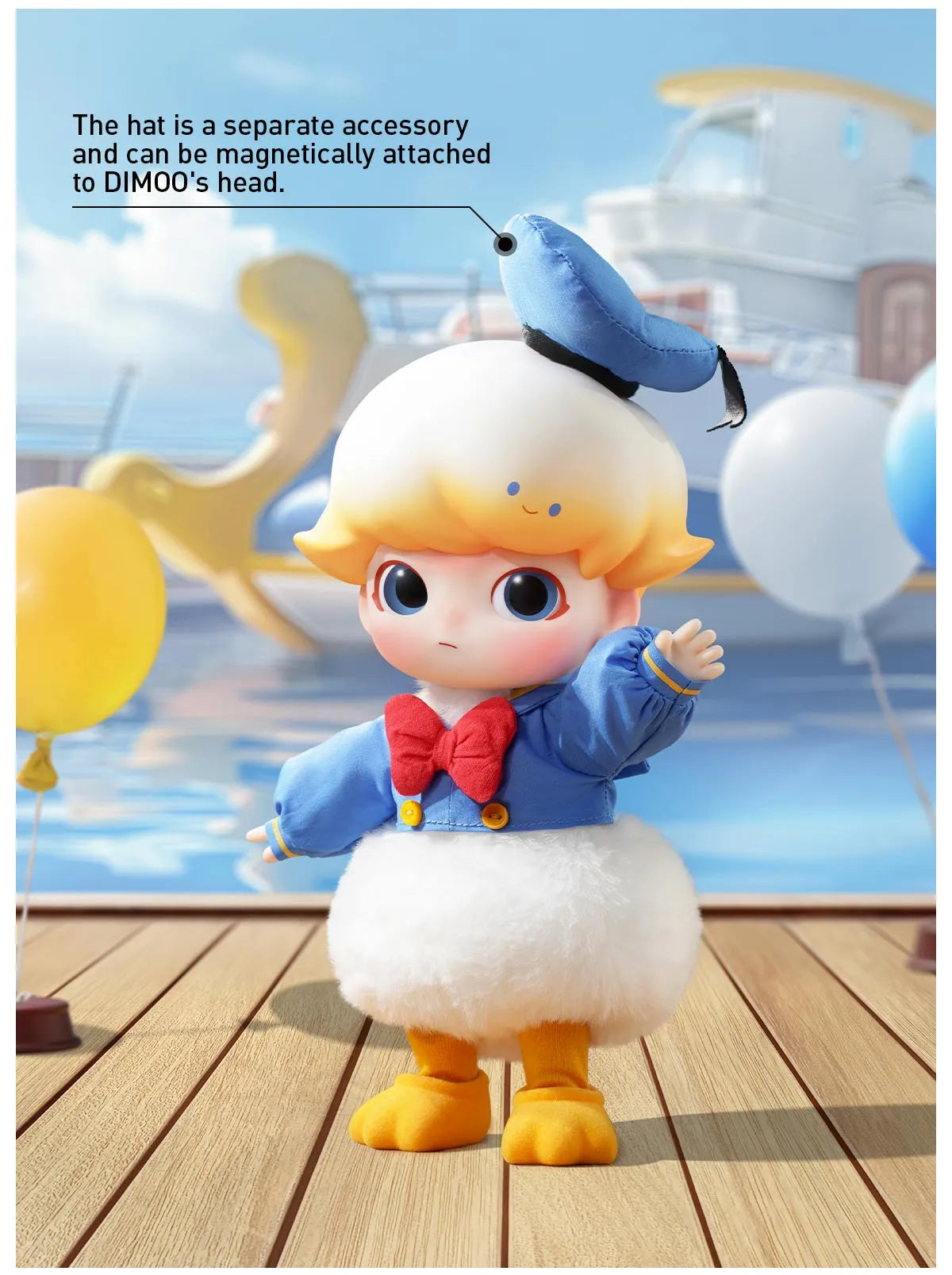DIMOO Donald Duck 1/8 Action Figure