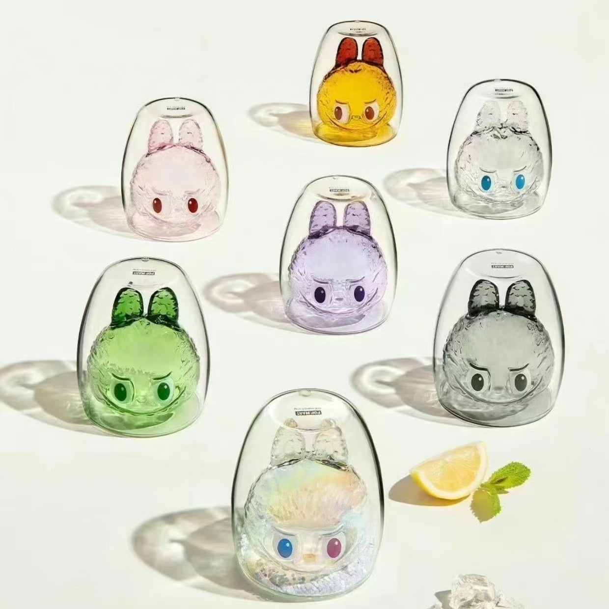 THE MONSTERS-CHEERS SERIES-Double walled Glass Blind Box-prorder