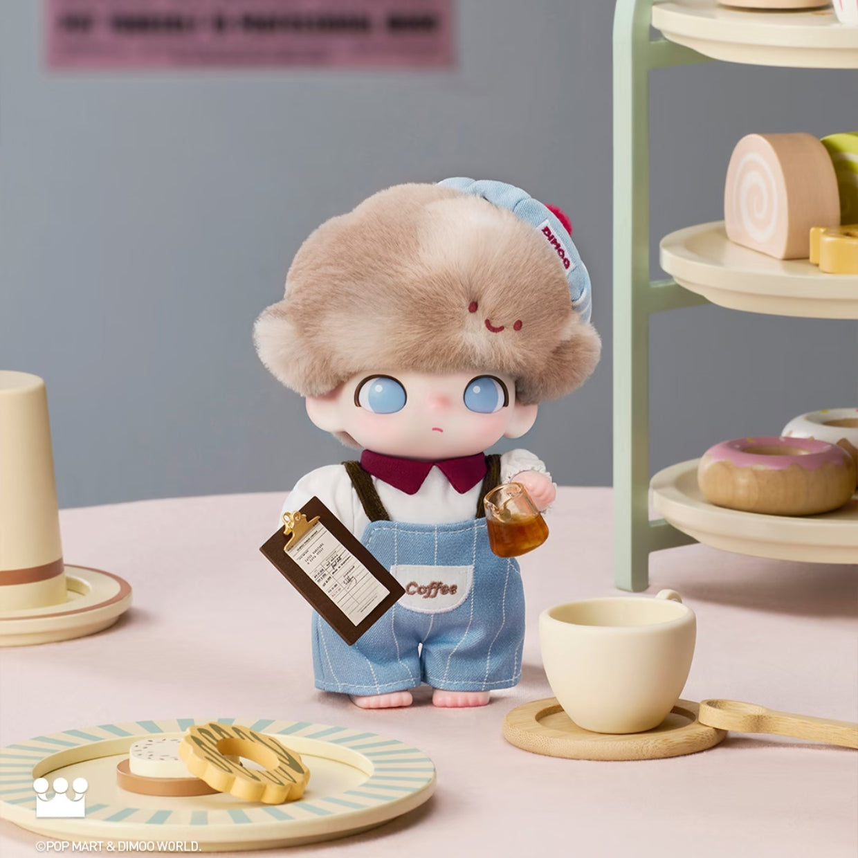 DlMOO Crush on Coffee Series-Vinyl PlushBlister Pack-preorder