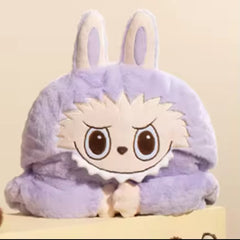 POPLAND Mokoko and Labubu Plush Cape
