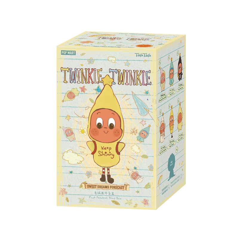 Twinkle Twinkle Sweet Dreams Forecast Series Plush Pendant Blind Box-preorder