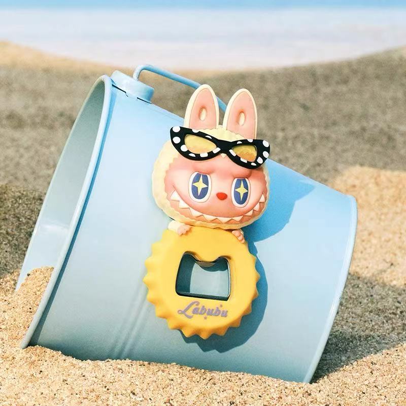 The Monsters Jump into Summer Series- Bottle Opener Fridge Magnet