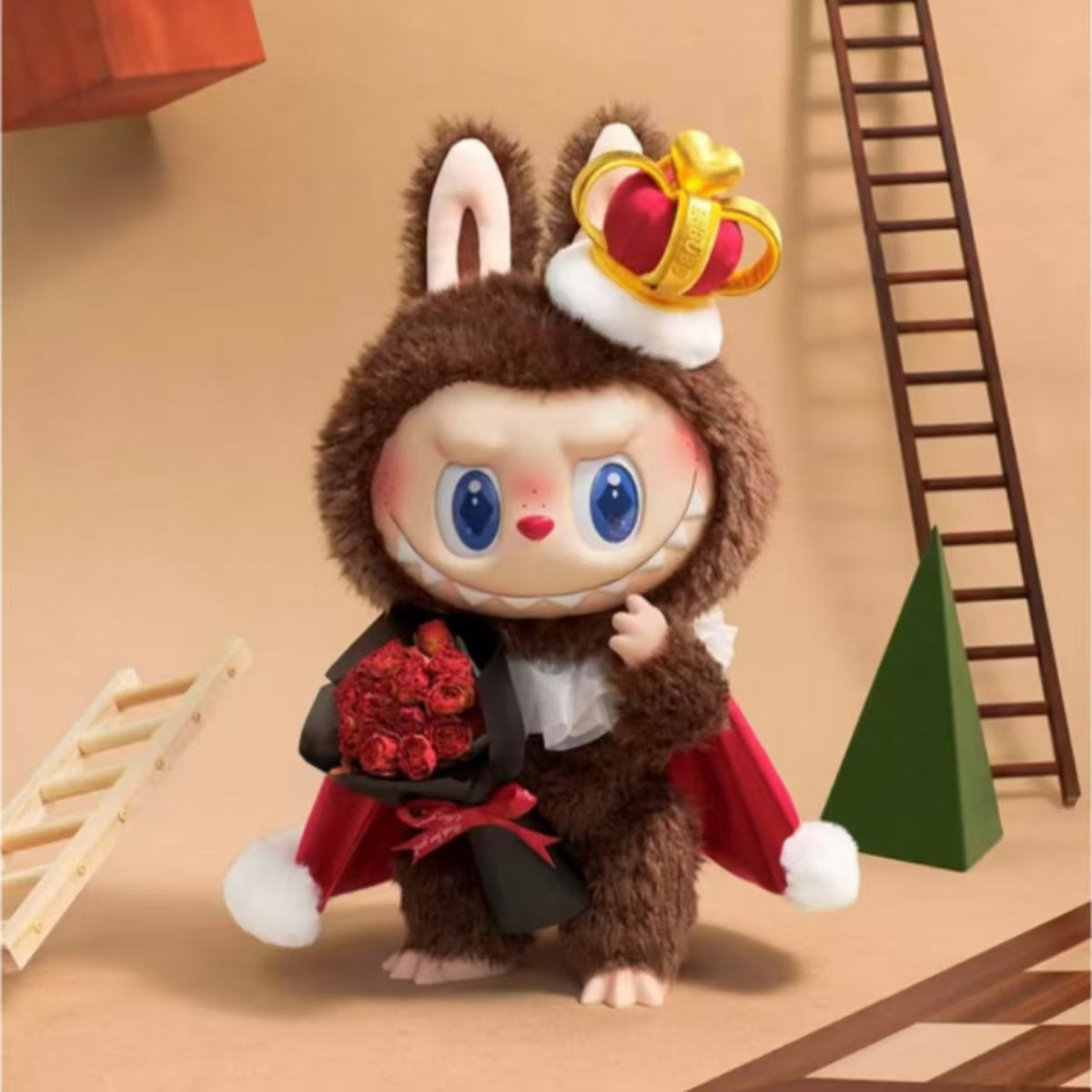 Labubu Lets Checkmate Series Plush Doll