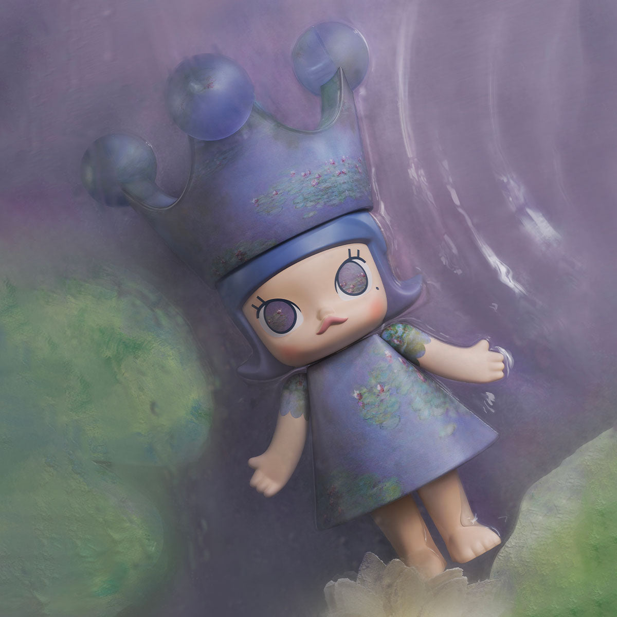 MEGA ROYAL MOLLY 400% Monet-Les Nympheas