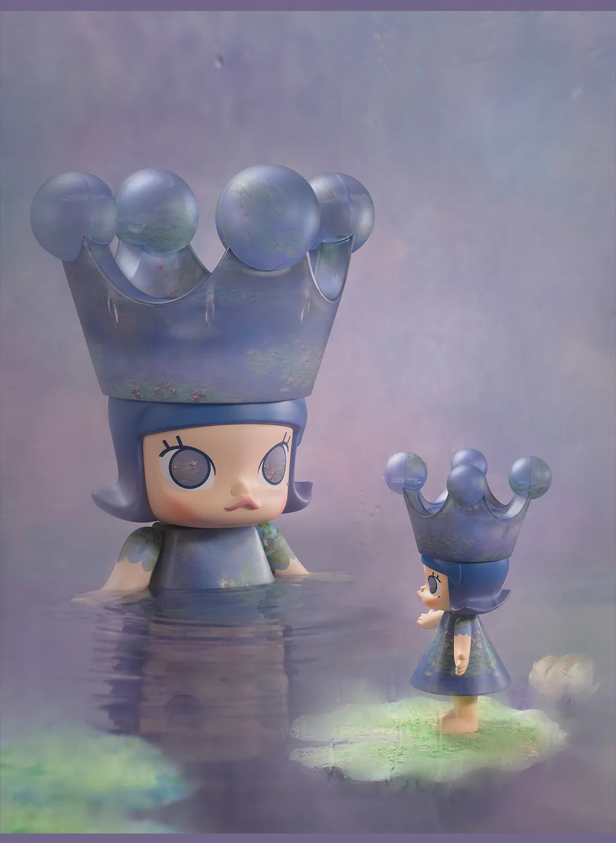 MEGA ROYAL MOLLY 400% Monet-Les Nympheas