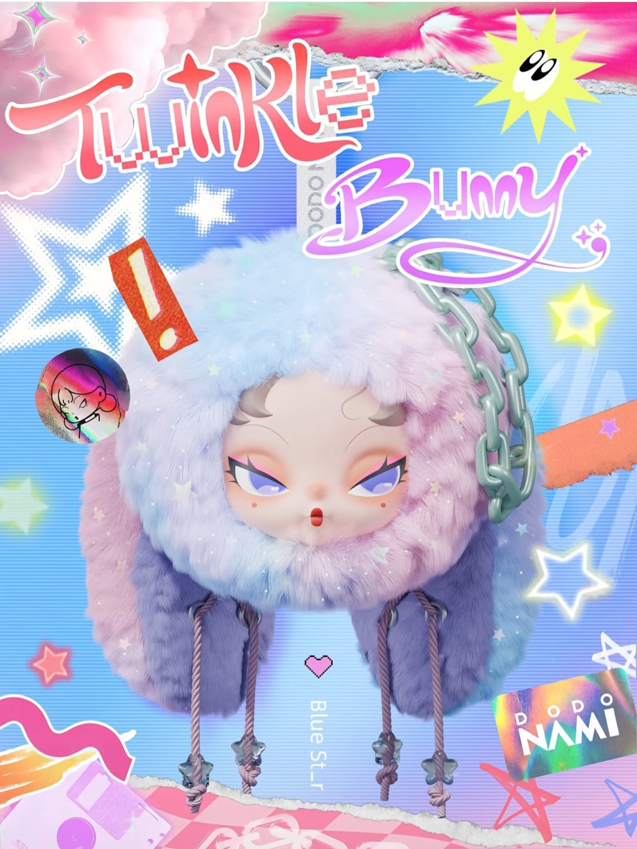 Dodonami Twinkle Bunny Series Plush Pendant-preorder