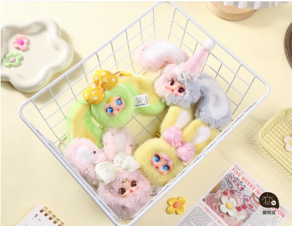 MM Milk Candy Bunny Plush Keychain Blind Box
