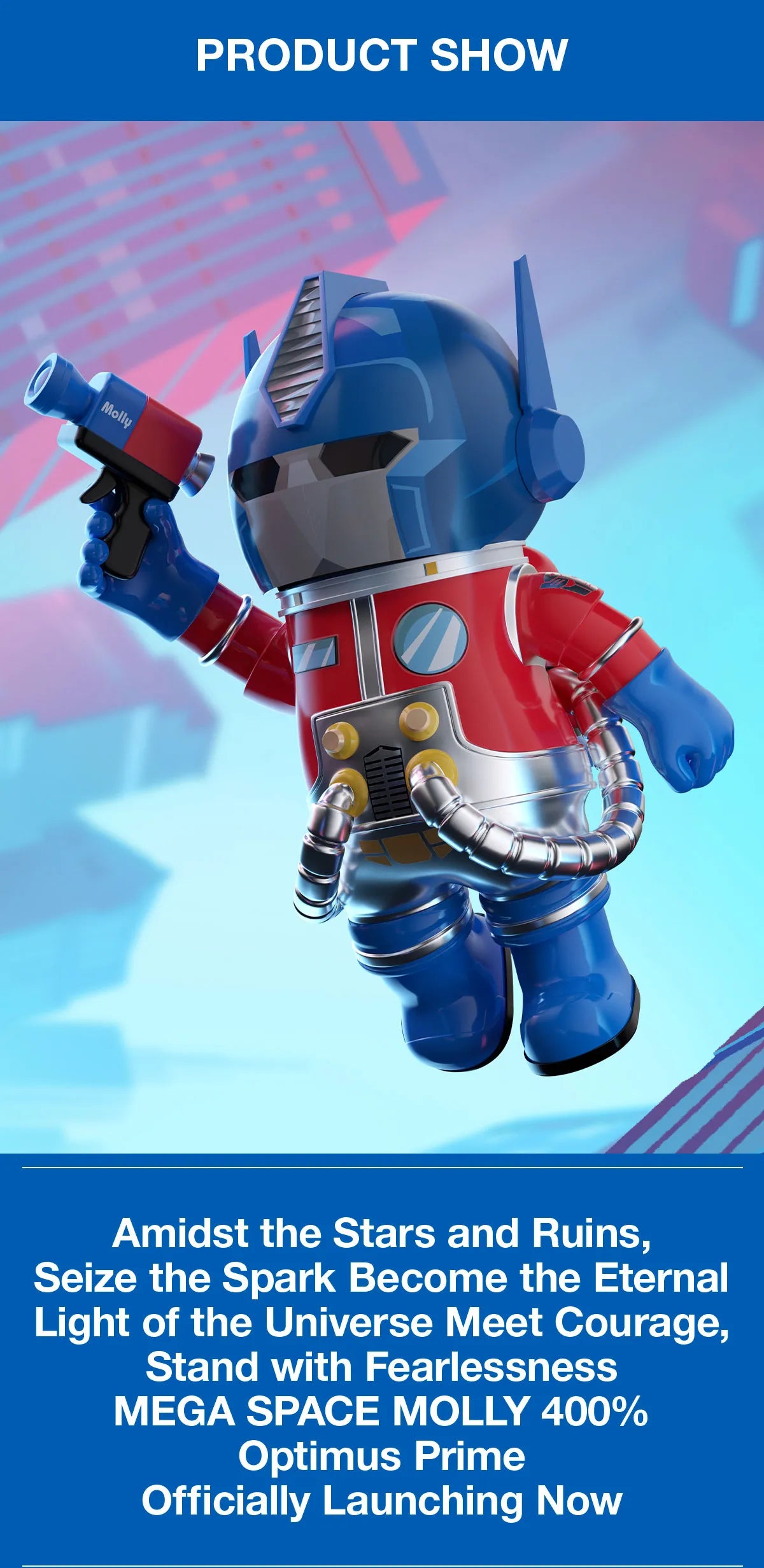 MEGA SPACE MOLLY 400% Optimus Prime