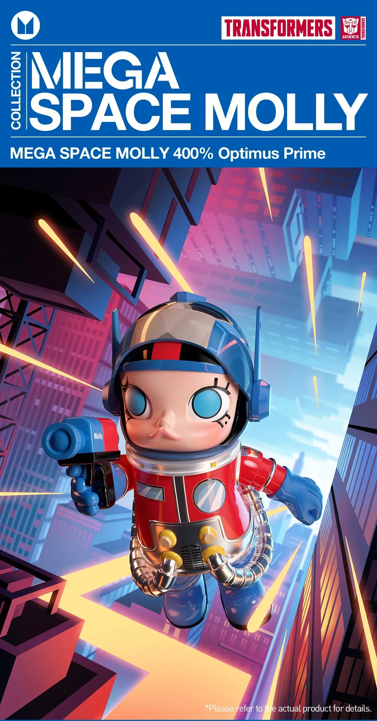 MEGA SPACE MOLLY 400% Optimus Prime