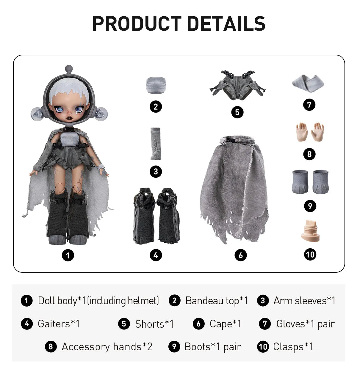 SKULLPANDA x HAMCUS 1/6 Action Figure