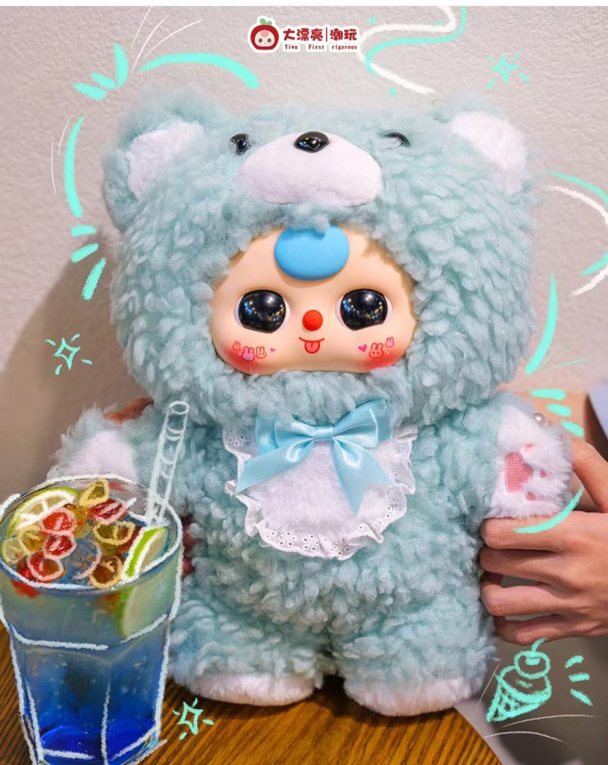 Baby Three Sweet Baby Series400% Blind Box