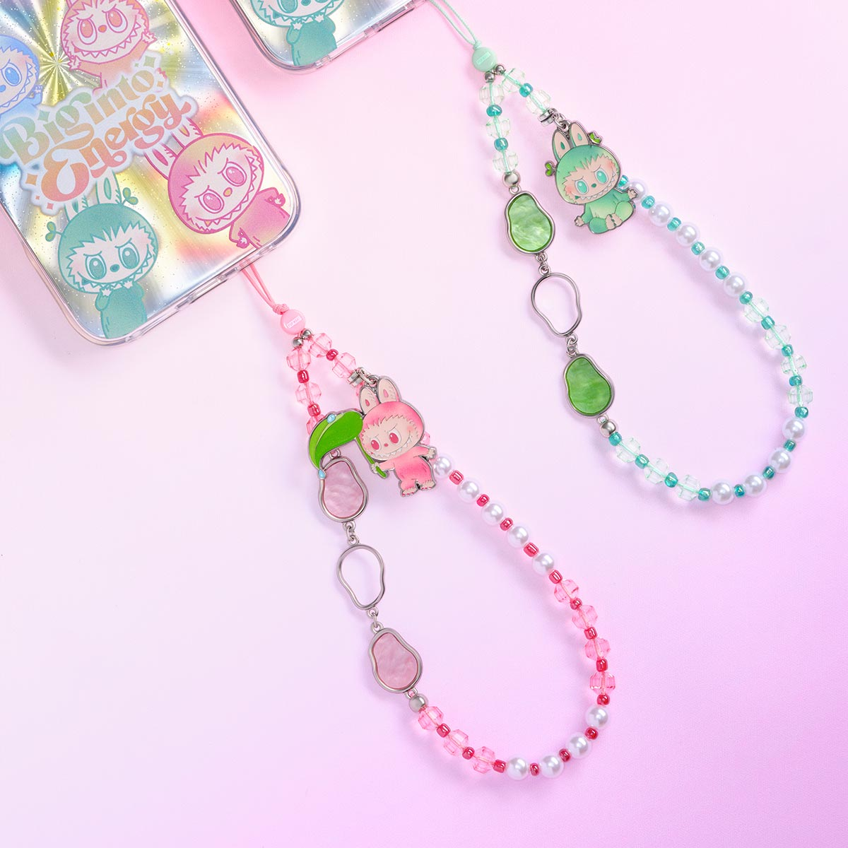 THE MONSTERS Big into Energy Series-Phone Charm Blind Box SIZE-preorder