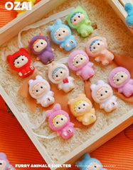 Ozai Furry Animals Shelter Bean Series-preorder