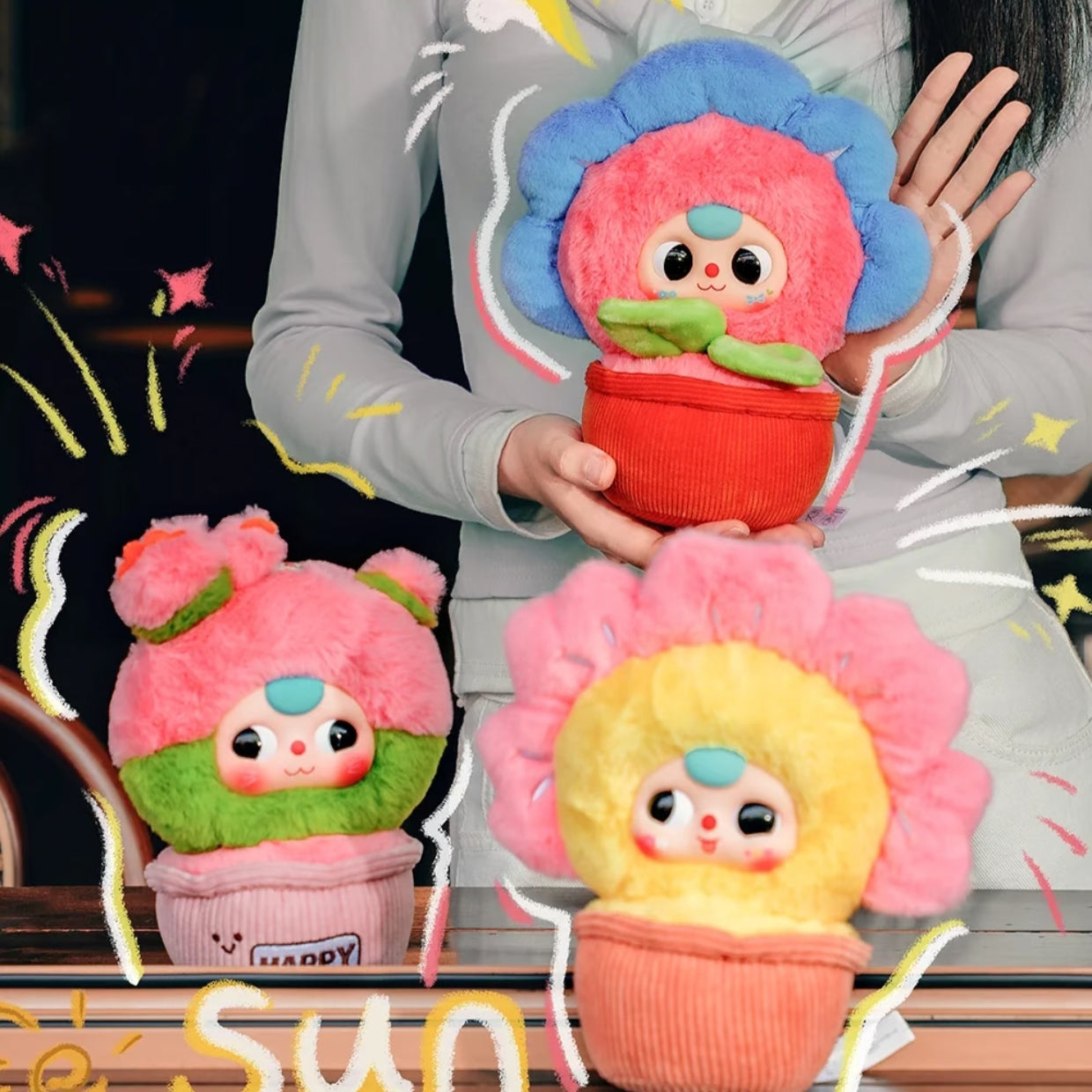 Baby Three-Here is Little Flower Series-preorder