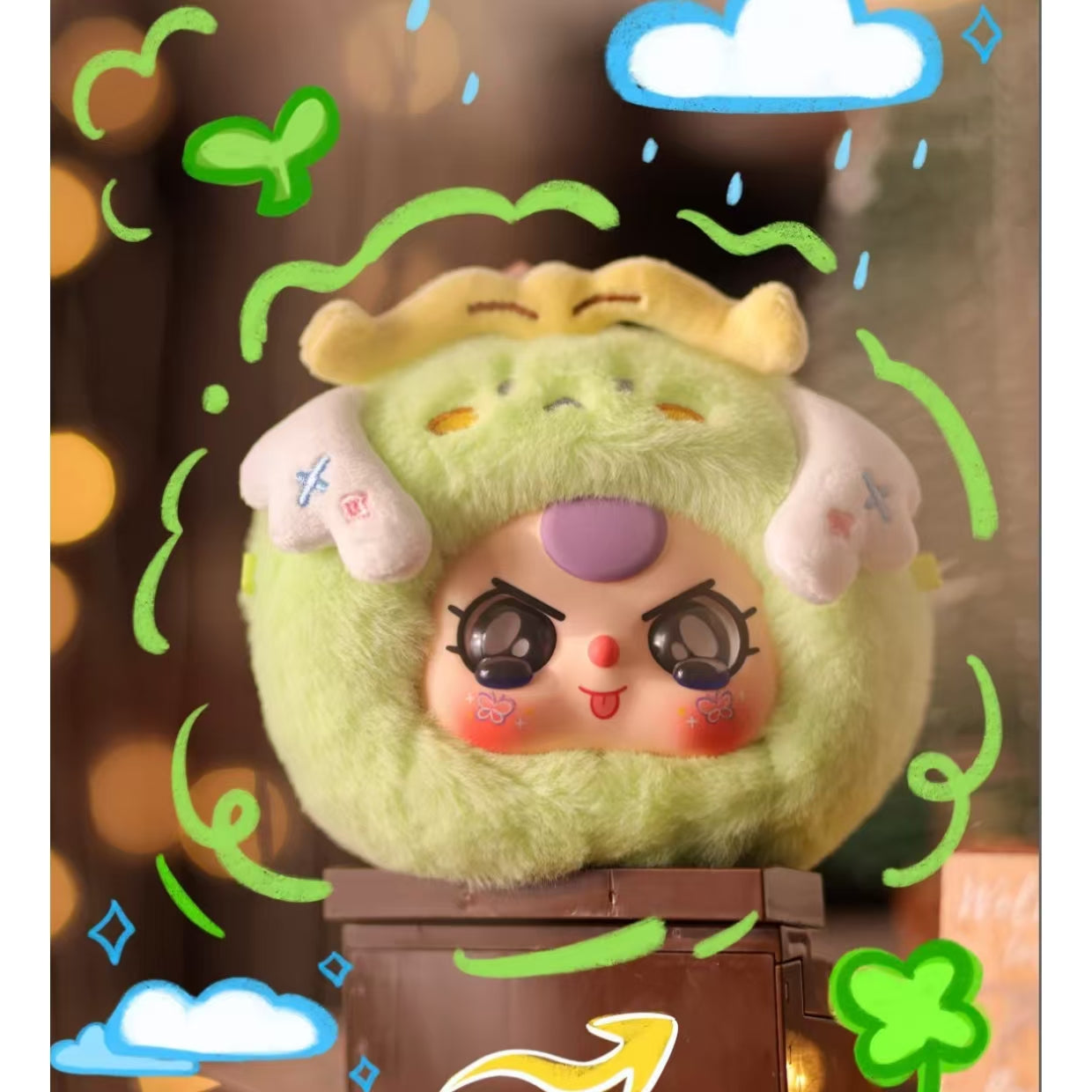 Baby Three twelve Constellations Series Blind box