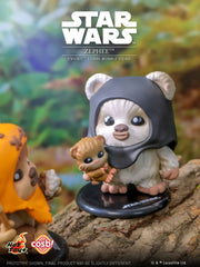 STAR WARS EWOKS COSBI BOBBLE-HEAD COLLEATION