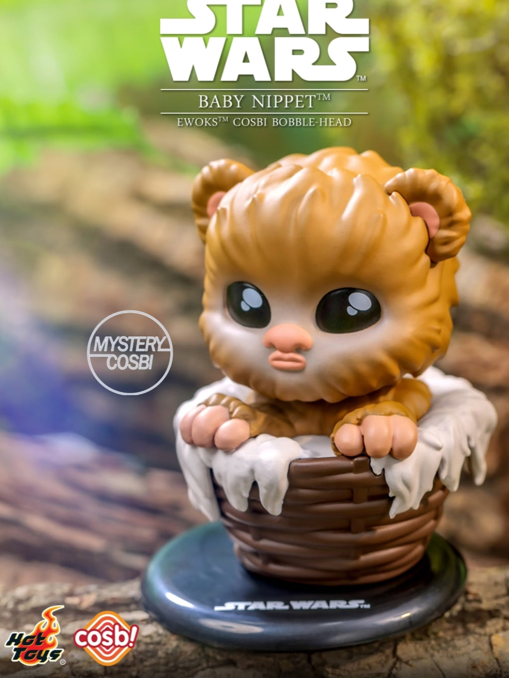 STAR WARS EWOKS COSBI BOBBLE-HEAD COLLEATION