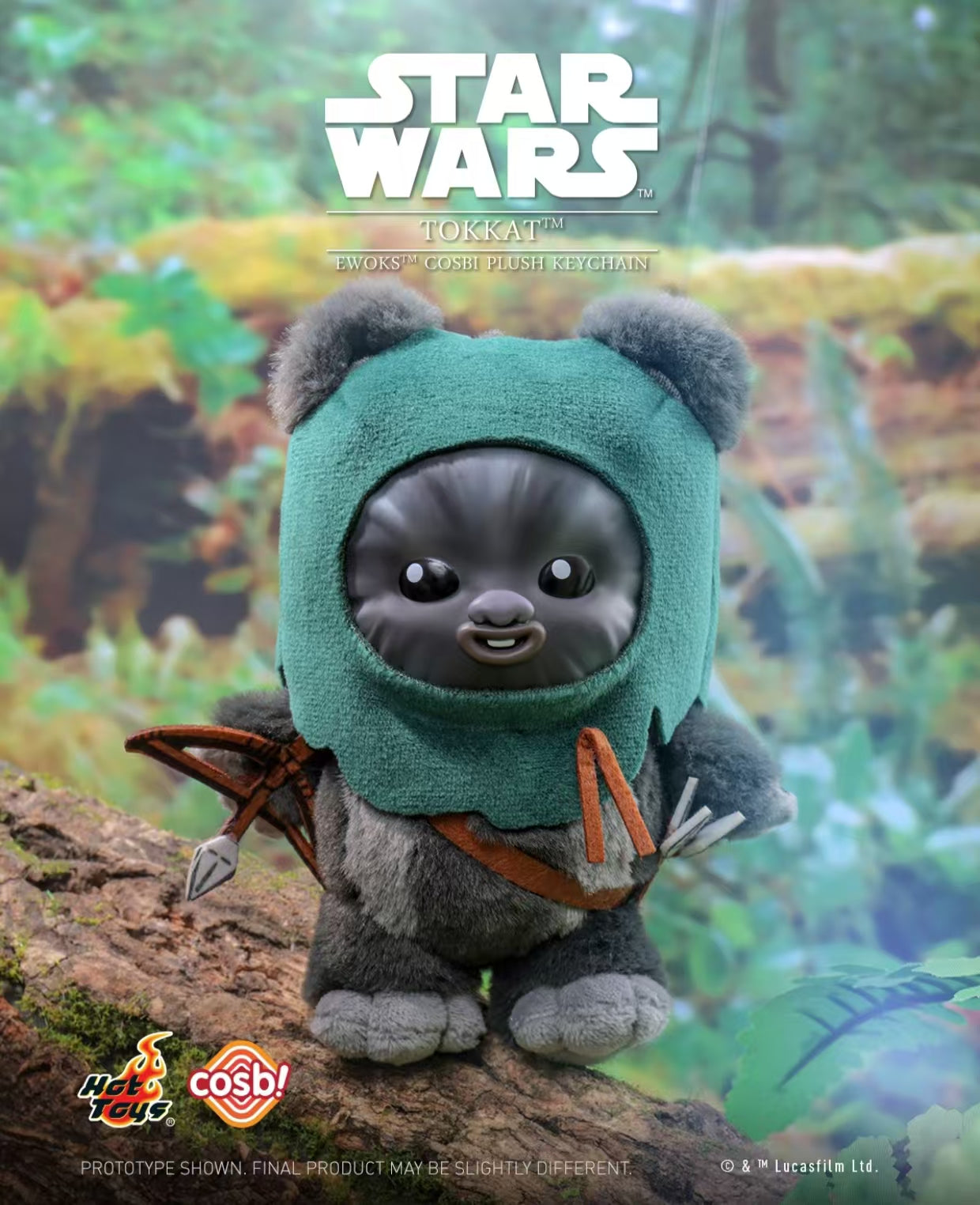 STAR WARS EWOKS COSBI PLUSH KEYCHAIN COLLECTION-PRERORDER