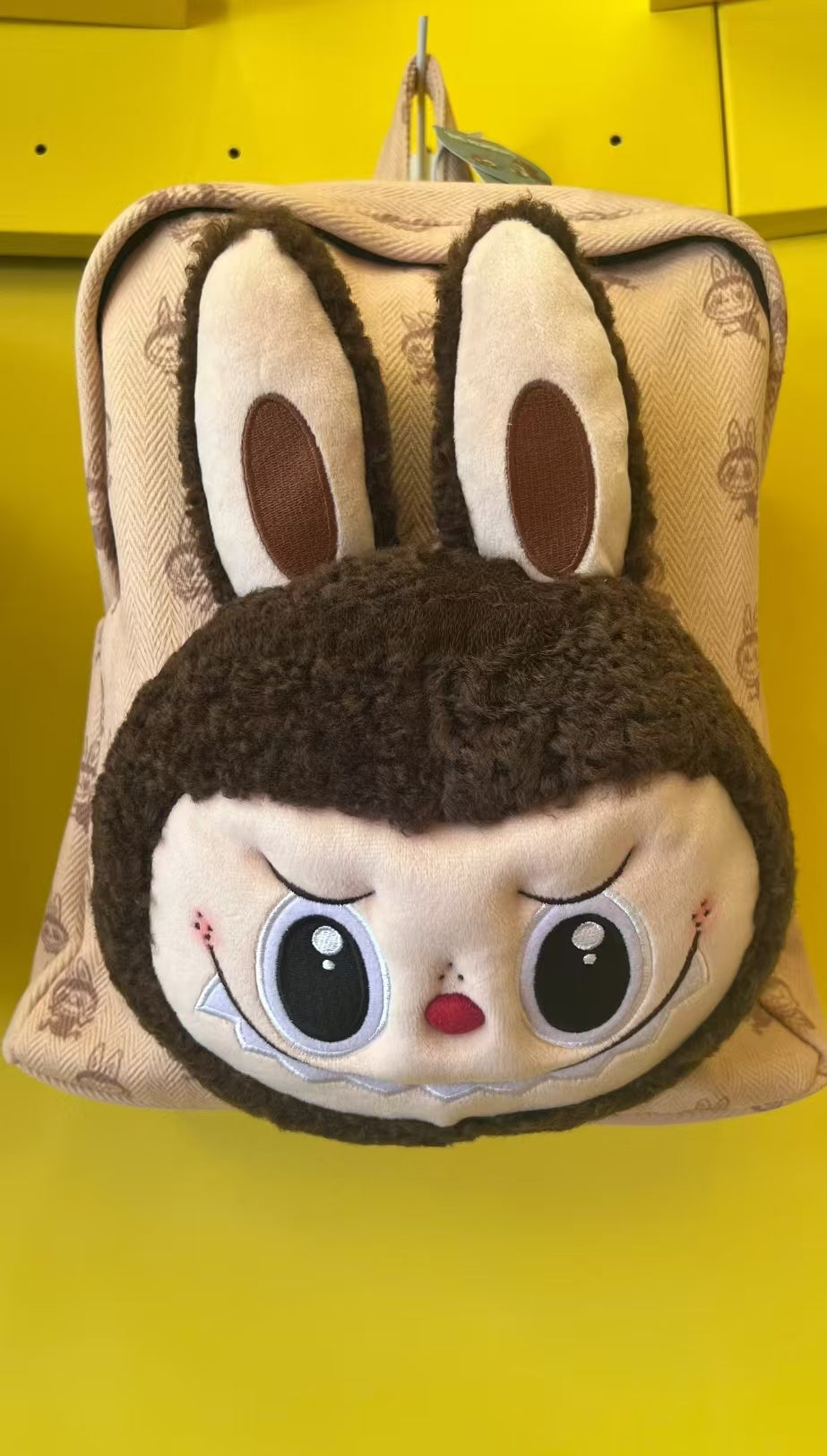 Popland Labubu Brown Backpack-preorder