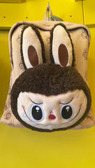Popland Labubu Brown Backpack-preorder