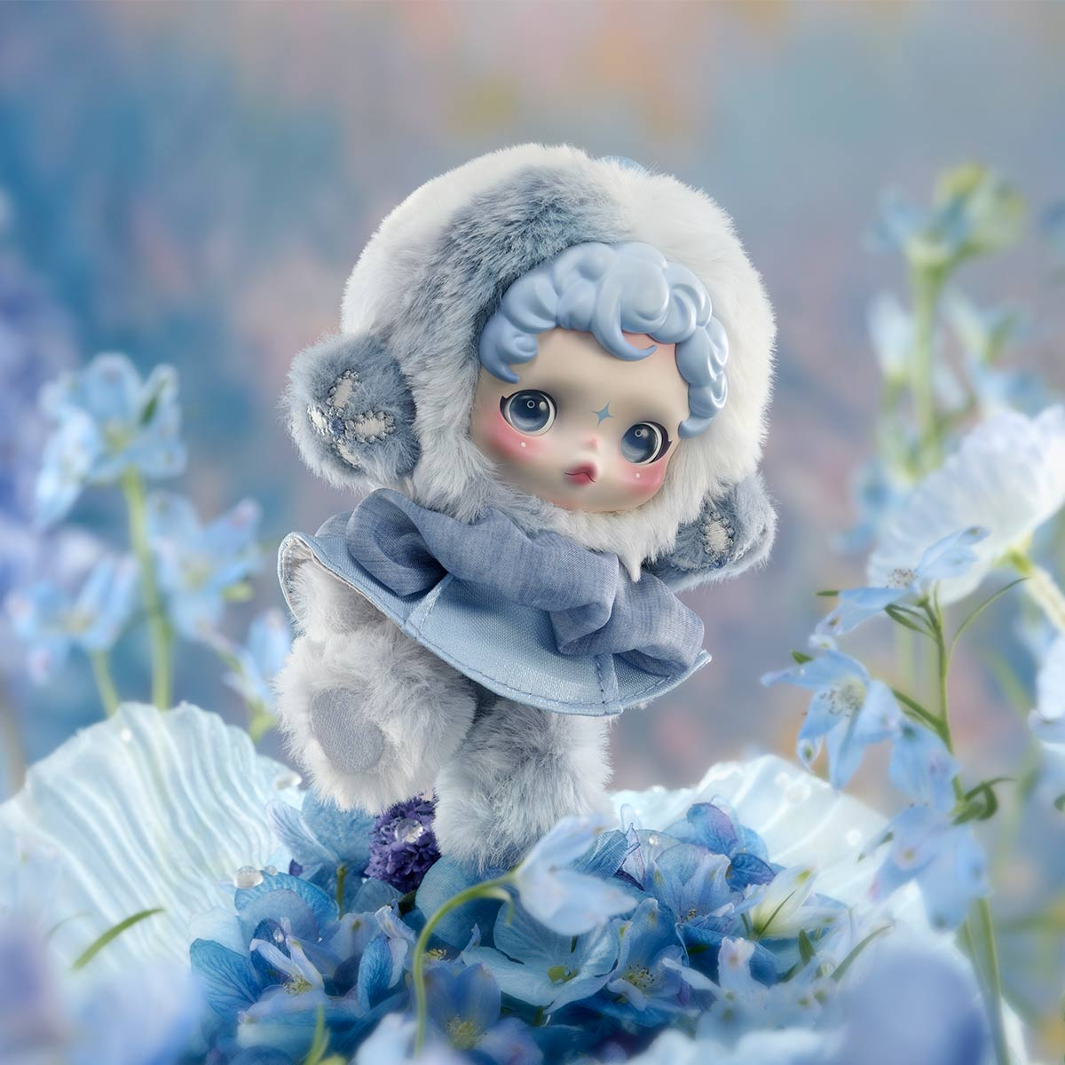 SKULLPANDA Limpressionnisme Series Plush Doll-preorder