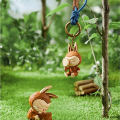 Popland Labubu Timber Workshop Keychain Blind Box